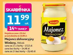 Auchan Majonez dekoracyjny Winiary oferta
