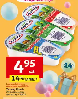 Auchan Twaróg tłusty Piątnica twaróg wiejski oferta