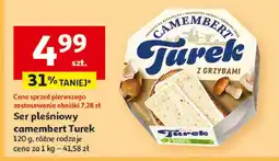Auchan Serek camembert z grzybami TUREK Turek 123 oferta