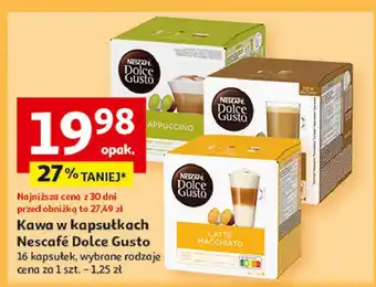 Auchan Kawa cafe au lait Nescafe oferta