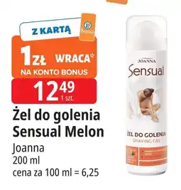 E.Leclerc Żel do golenia melon miodowy Joanna Sensual oferta