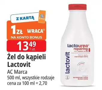 E.Leclerc Żel pod prysznic Lactovit oferta