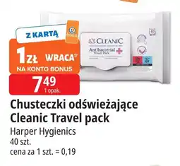 E.Leclerc Chusteczki antibacterial Cleanic oferta