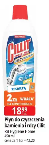 E.Leclerc Płyn do czyszczenia Cillit Kamień I Rdza oferta
