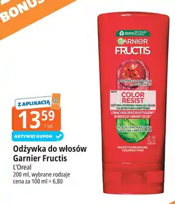 E.Leclerc Odżywka wzmacniająca do włosów farbowanych i z pasemkami Garnier Fructis Color Resist oferta