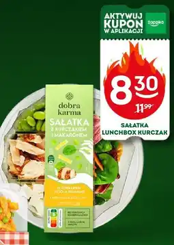 Żabka Sałatka Lunchbox z kurczakiem i makaronem Dobra Karma oferta