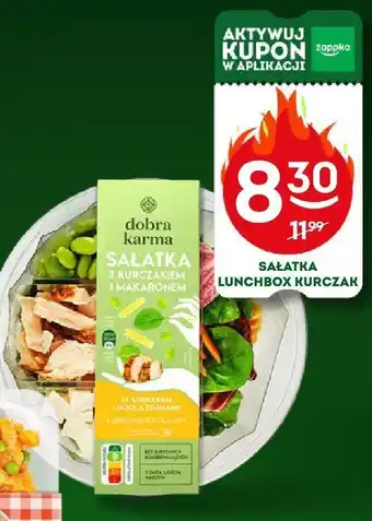 Żabka Sałatka Lunchbox z kurczakiem i makaronem Dobra Karma oferta
