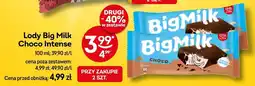 Żabka Lody Big Milk Choco Intense 100ml oferta
