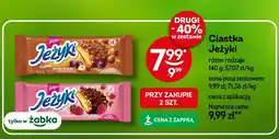 Żabka Ciastka Jeżyki różne rodzaje 140g oferta