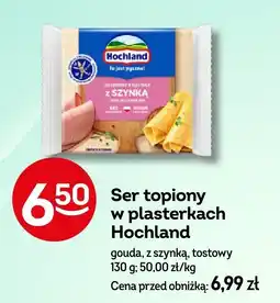 Żabka Ser topiony w plastrach Hochland 130g oferta