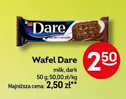 Żabka Wafel Dare milk, dark 50g oferta