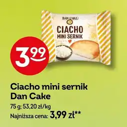 Żabka Ciacho mini sernik Dan Cake 75g oferta