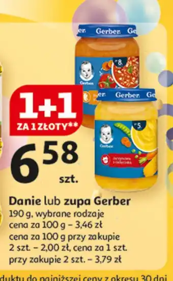 Auchan Zupka jarzynowa z cielęciną Gerber oferta