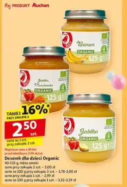 Auchan Jabłko z marchewką Auchan baby oferta