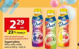Auchan Jogurt banan-truskawka Jovi duet oferta