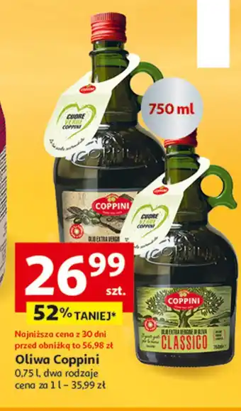 Auchan Oliwa grezzo Coppini oferta