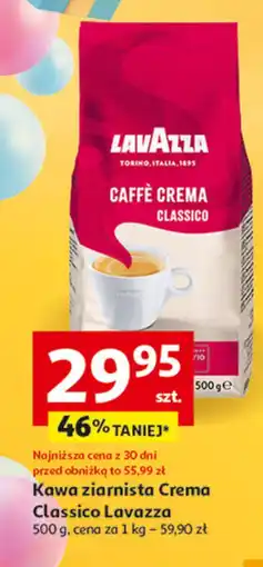Auchan Kawa Lavazza caffe crema classico oferta