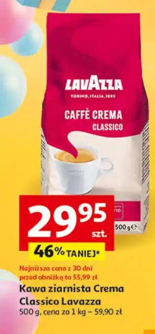 Auchan Kawa Lavazza caffe crema classico oferta