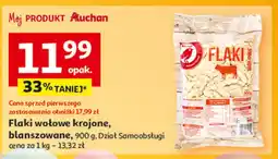 Auchan Flaki wołowe krojone Auchan oferta