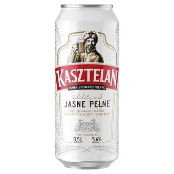 Top Market Kasztelan Piwo jasne pełne 500 ml oferta