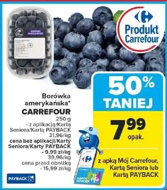 Carrefour Borówka amerykańska CARREFOUR oferta