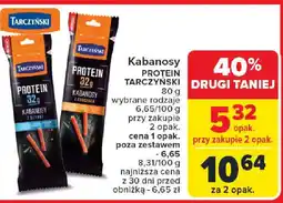 Carrefour Kabanosy PROTEIN TARCZYŃSKI oferta