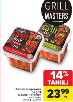 Carrefour Zestaw wieprzowy na grill CLASSIC, HOT SPICY oferta