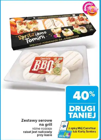 Carrefour Zestawy serowe na grill oferta