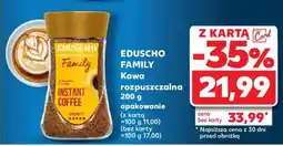 Kaufland EDUSCHO FAMILY Kawa rozpuszczalna 200 g opakowanie oferta