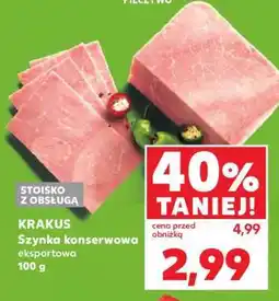 Kaufland KRAKUS Szynka konserwowa eksportowa 100 g oferta