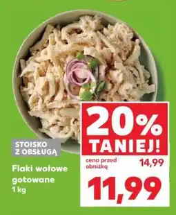 Kaufland Flaki wołowe gotowane 1 kg oferta