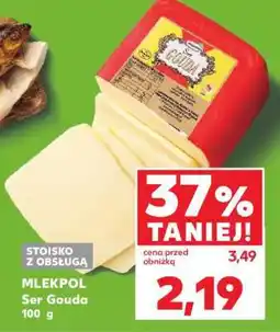 Kaufland MLEKPOL Ser Gouda 100 g oferta