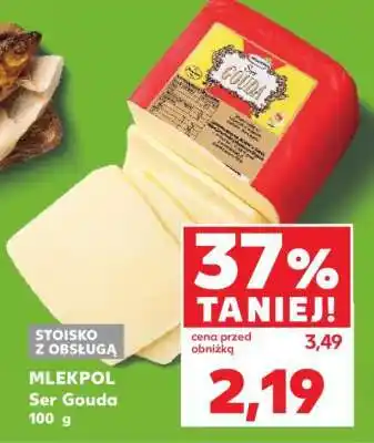 Kaufland MLEKPOL Ser Gouda 100 g oferta