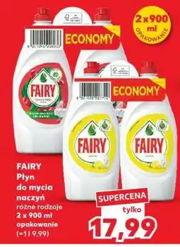 Kaufland Fairy płyn do mycia naczyń oferta