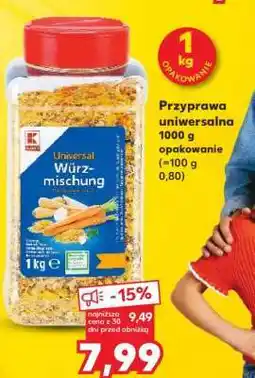 Kaufland Przyprawa uniwersalna 1000 g opakowanie oferta