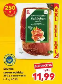 Kaufland Szynka szwarcwaldzka 250 g opakowanie oferta