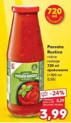 Kaufland Passata RUSTICA oferta