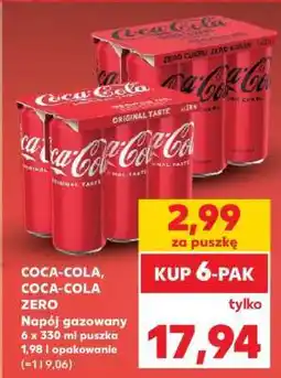 Kaufland Coca-Cola > Coca-Cola Zero oferta