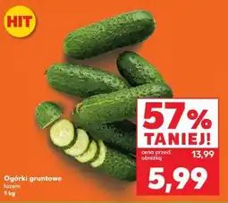 Kaufland Ogórki gruntowe luzem 1 kg oferta