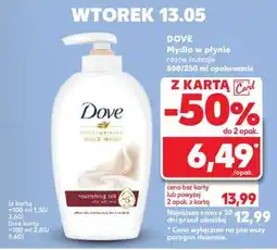 Kaufland DOVE Mydło w płynie oferta