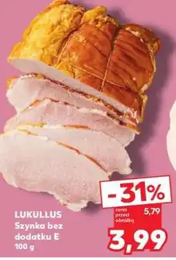 Kaufland LUKULLUS Szynka bez dodatku E 100 g oferta