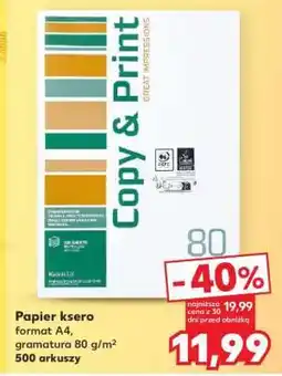 Kaufland Papier ksero oferta
