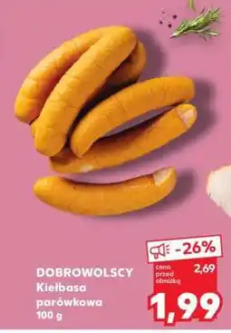Kaufland DOBROWOLSCY Kiełbasa parówkowa 100 g oferta