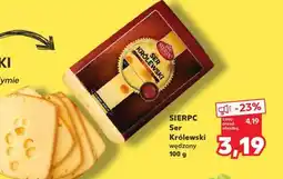 Kaufland SIERPC Ser Królewski wędzony 100 g oferta