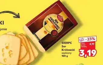 Kaufland SIERPC Ser Królewski wędzony 100 g oferta
