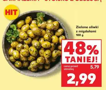 Kaufland Zielone oliwki z migdałami 100 g oferta