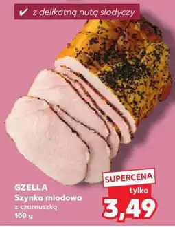 Kaufland GZELLA Szynka miodowa z czarnuszką 100 g oferta