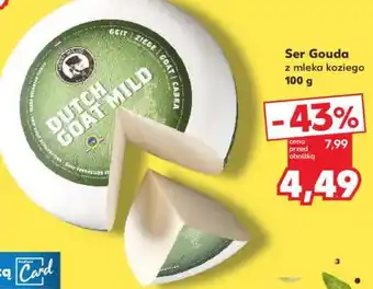Kaufland Ser Gouda z mleka koziego 100 g oferta