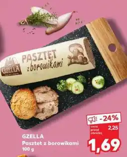 Kaufland GZELLA Pasztet z borowikami oferta