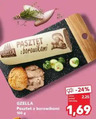 Kaufland GZELLA Pasztet z borowikami oferta